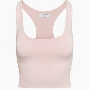 Babaton CONTOUR RACER TANK - POETIC PINK - M